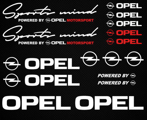 Opel sports mind - mind, aufkleber