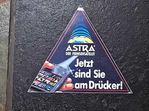 Original astra werbeaufkleber - original,
