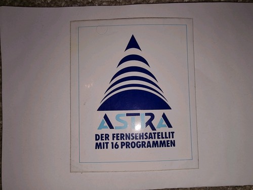 Astra satellit aufkleber - astra,