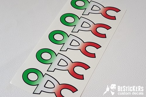 Opc aufkleber italienische - 1x,