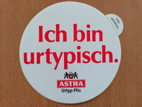 Aufkleber astra urtyp pils - urtyp,