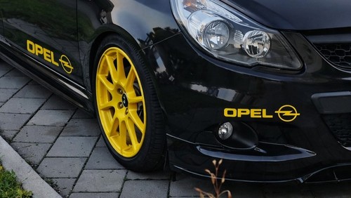 Aufkleber für opel - 2x,