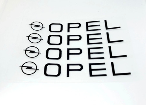Für opel aufkleber - 4x,