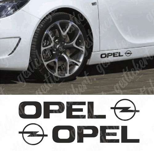 Aufkleber für opel - aufkleber,