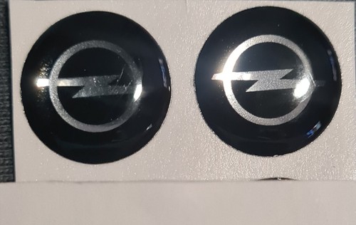 Emblem logo aufkleber 14mm - 2x,