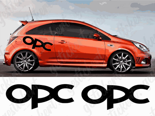 Opc aufkleber für - 2x,