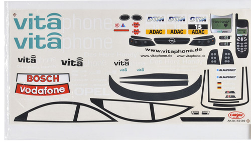 Dekorbogen opel astra v8 - opel,