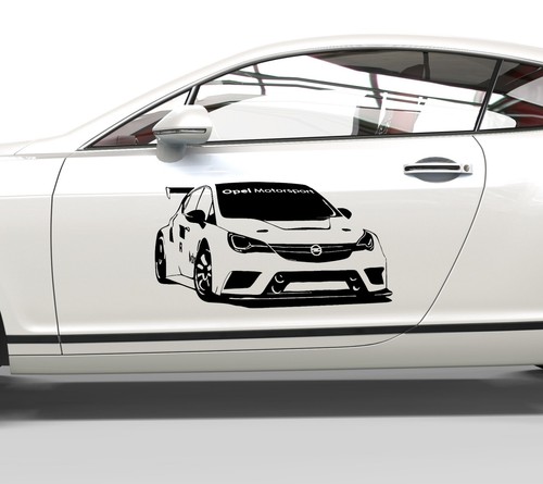Autoaufkleber opel astra - autoaufkleber,